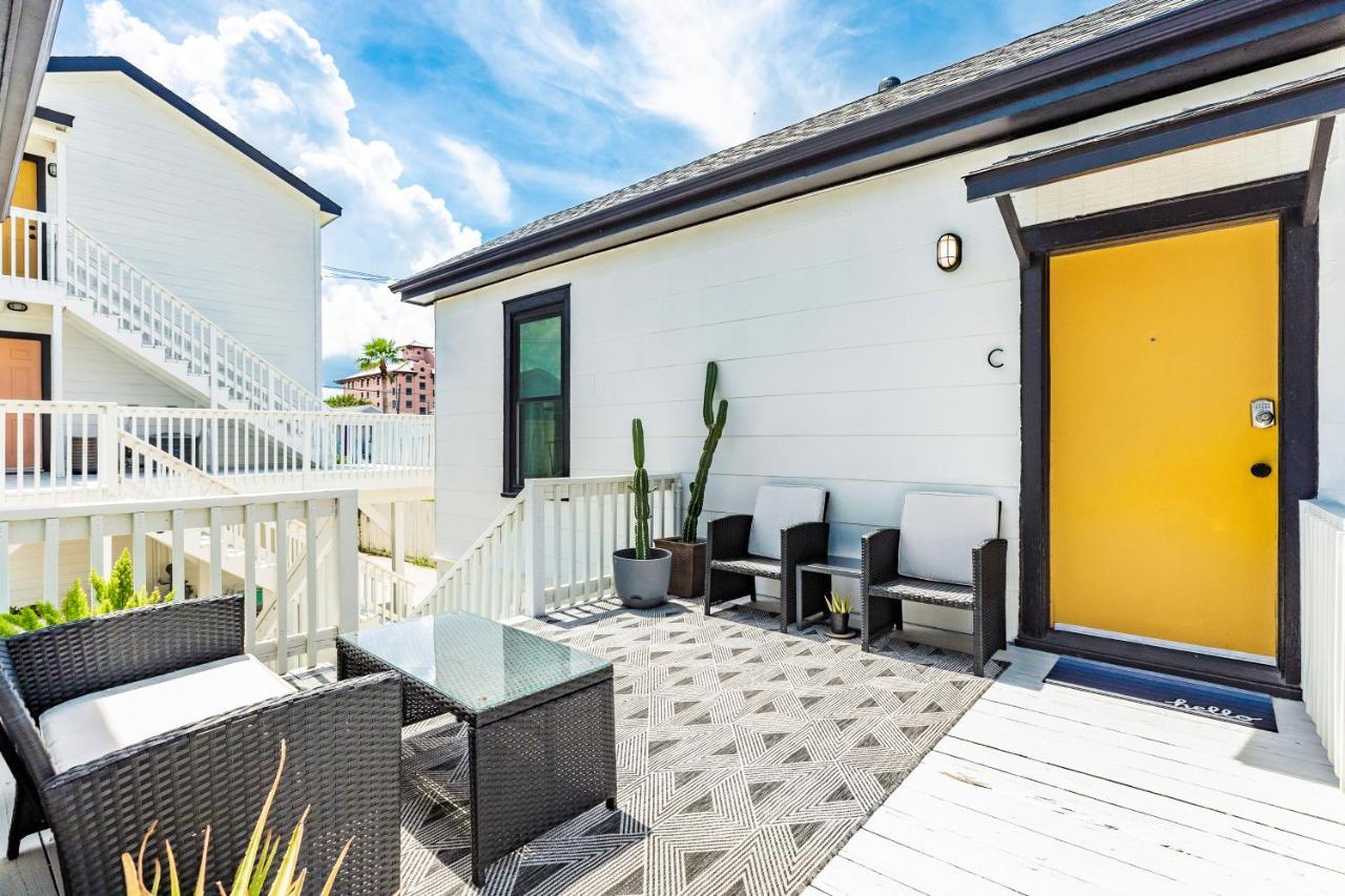Soleil House - Unit C Villa Galveston Bagian luar foto