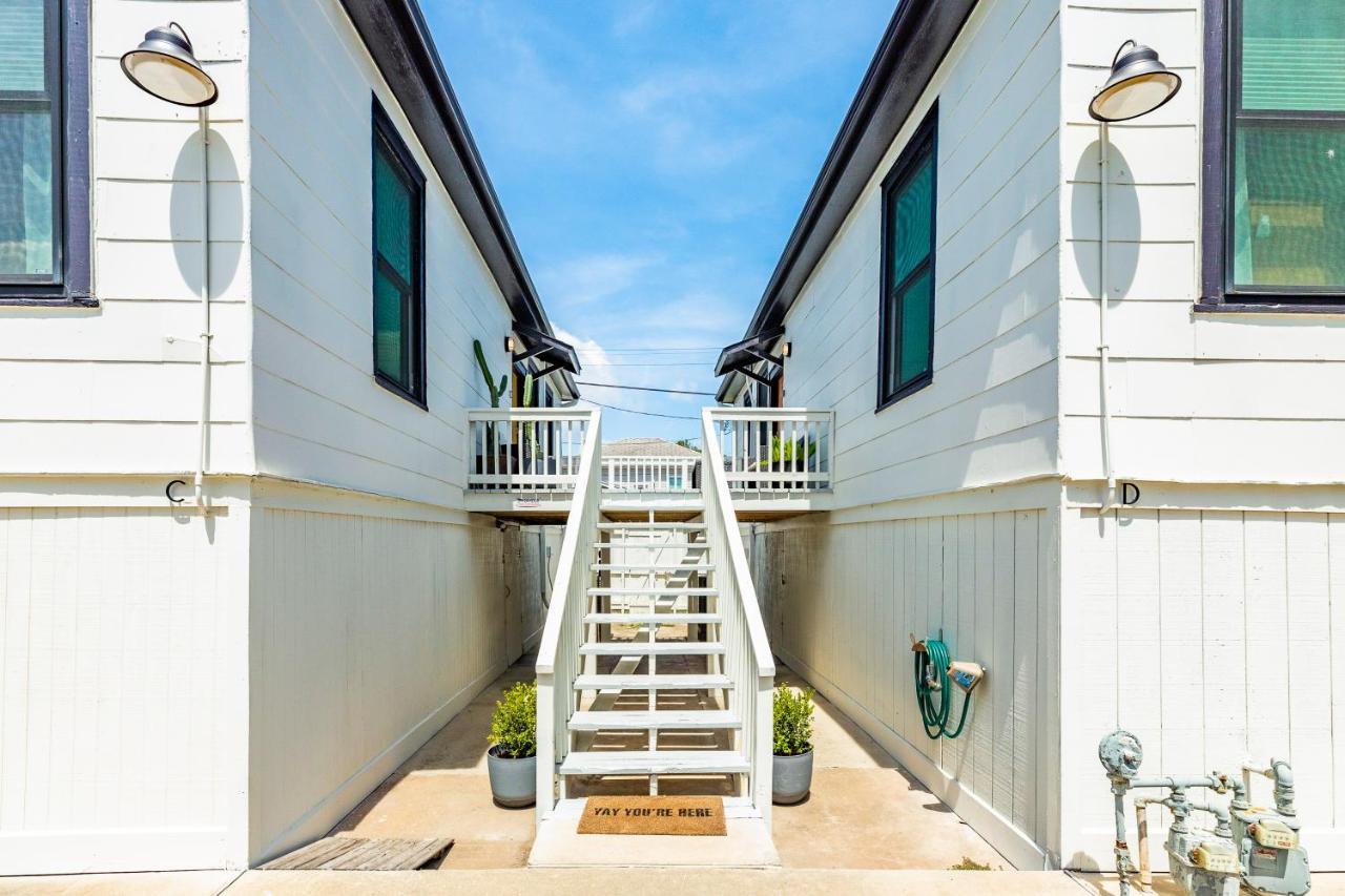 Soleil House - Unit C Villa Galveston Bagian luar foto