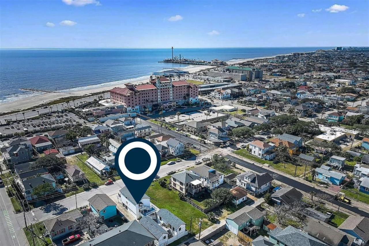 Soleil House - Unit C Villa Galveston Bagian luar foto